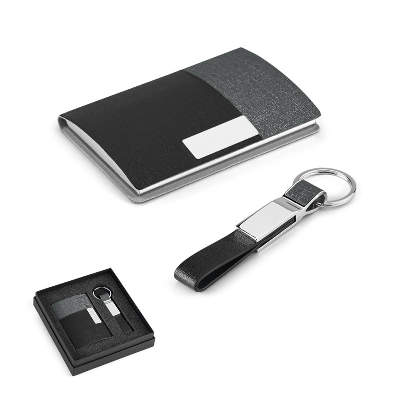 Kit Porta Cartões e Chaveiro para Brindes Personalizados