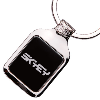 Chaveiro de Metal com formato arrojado
