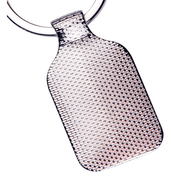 Chaveiro de Metal com formato arrojado