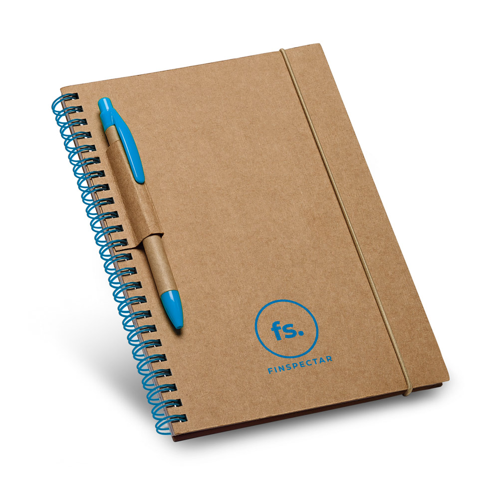 Caderno Espiral Personalizado com Caneta