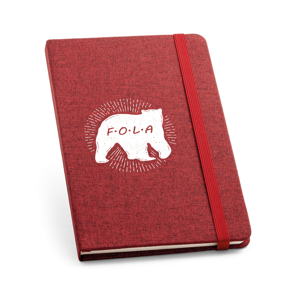 Caderno A5 com Capa Dura Personalizado