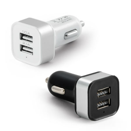 Adaptador de Isqueiro Usb com Duas Saídas