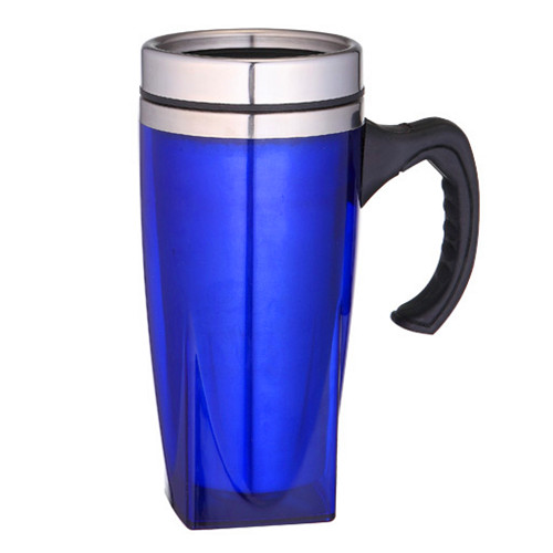 Caneca 450 ml para Brinde com Tampa Metálica