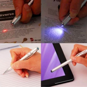 Caneta Metal para Tablet com Laser Point